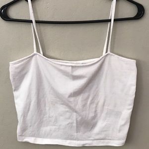 White tank top